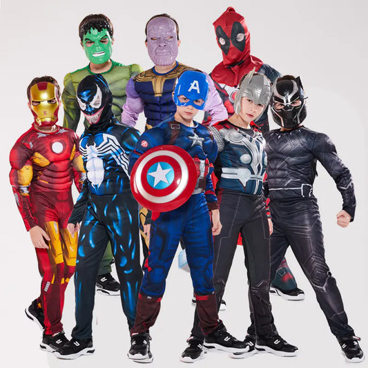 Children's Halloween Costume Set - Superheroes