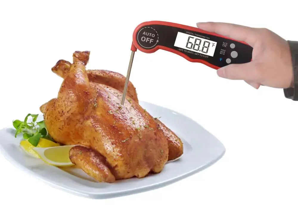 Waterproof Digital Kitchen Thermometer with Probe