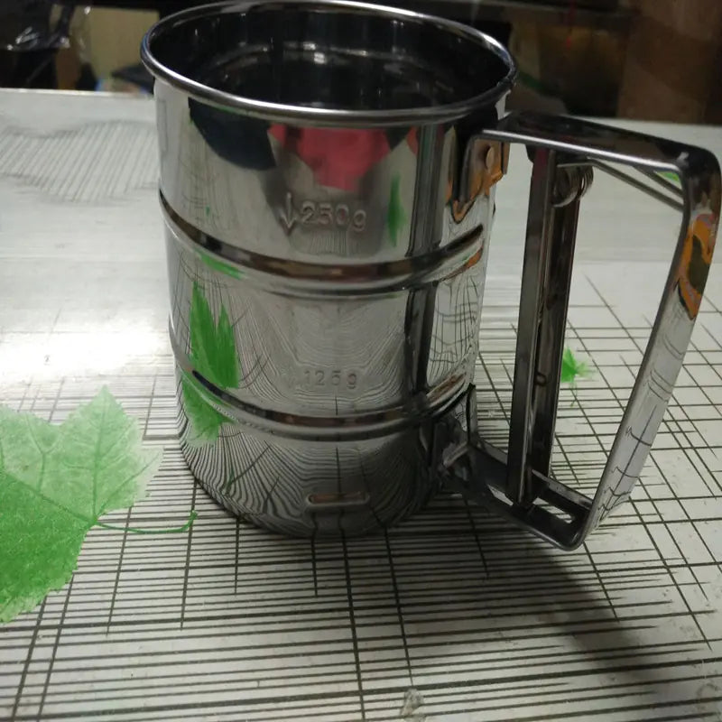 Stainless Steel Handheld Sifter for Baking Tools