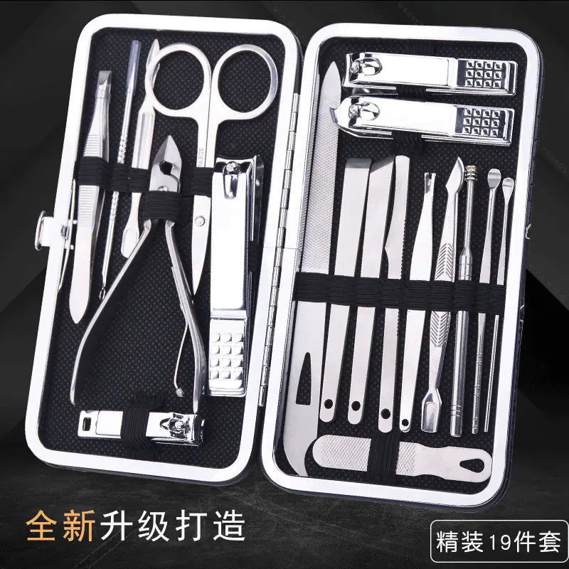 Nail Clipper Set - Stainless Steel Manicure Tools