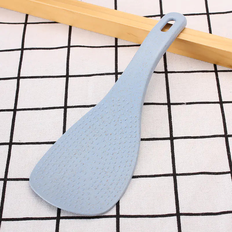 Creative Wheat Straw Rice Spoon for Kitchen Use