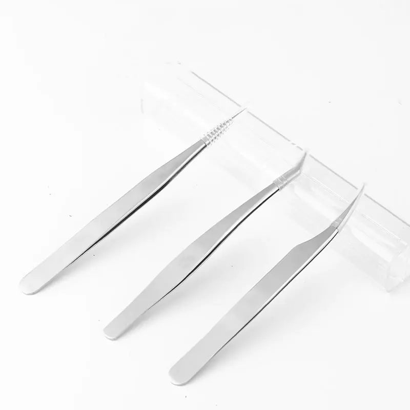 Precision Eyelash Extension Tweezers and Tools