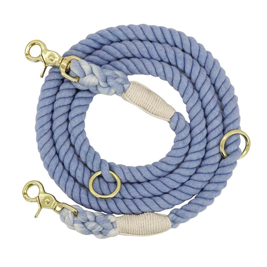 Multi-Color Cotton Long Leash for Pets