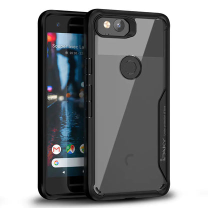 Transparent Google Pixel 2 Case, Shockproof Design