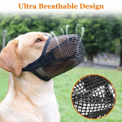 Fashionable Dog Mouth Cover Mask for Pets