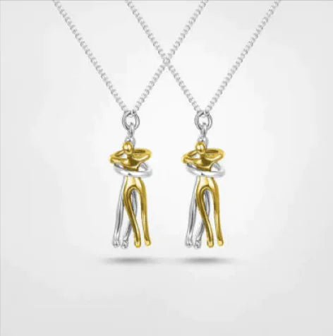 Elegant Couple Necklace