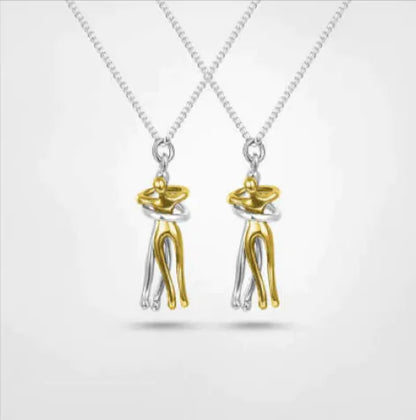 Elegant Couple Necklace