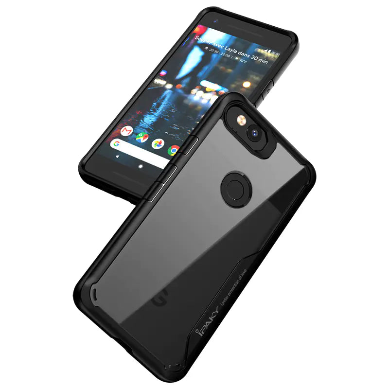 Transparent Google Pixel 2 Case, Shockproof Design