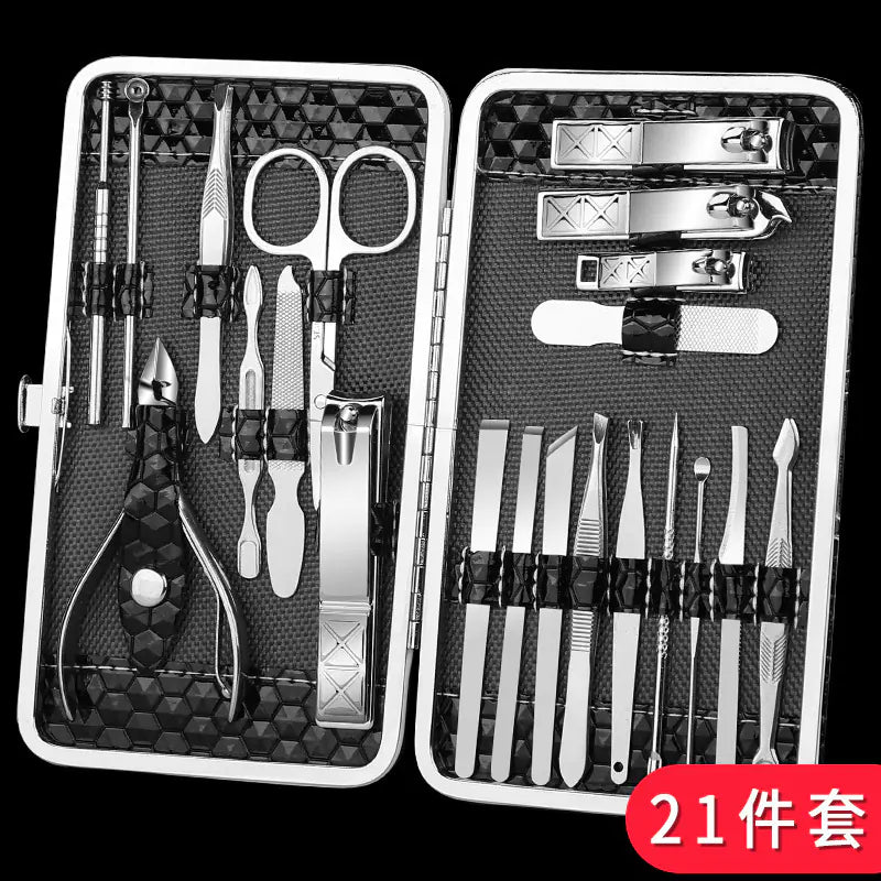 Nail Clipper Set - Stainless Steel Manicure Tools