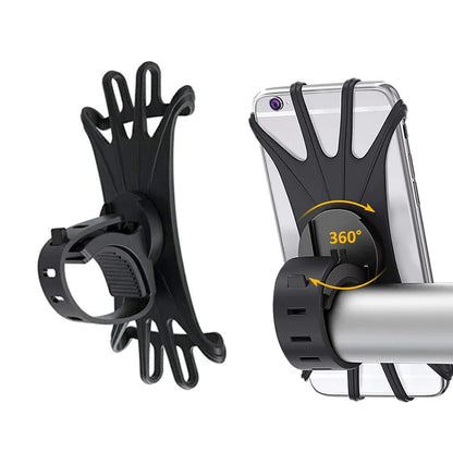 Bike Phone Mount Holder with 360 Degree Rotating