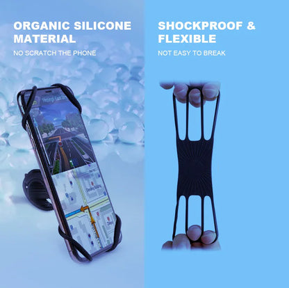 Bike Phone Mount Holder with 360 Degree Rotating