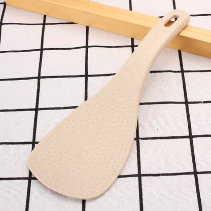 Creative Wheat Straw Rice Spoon for Kitchen Use