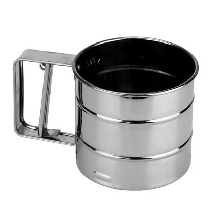 Stainless Steel Handheld Sifter for Baking Tools