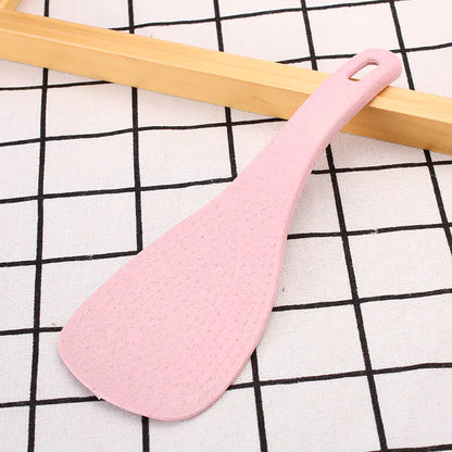 Creative Wheat Straw Rice Spoon for Kitchen Use